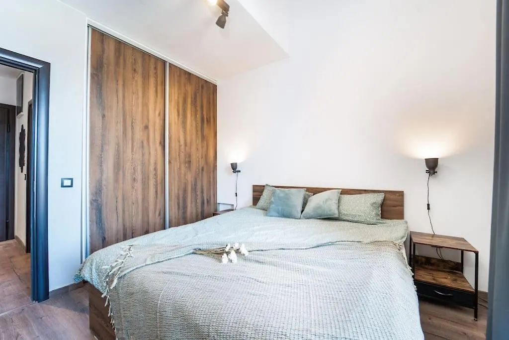 Alpin Penthouse 2 Bedroom With Fireplace And Mountain View Bansko